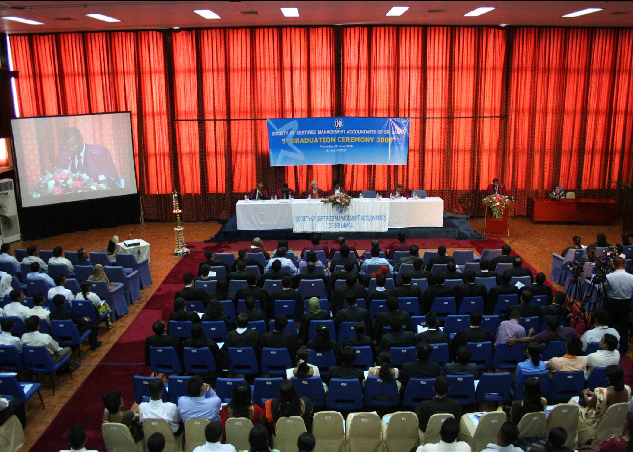 Guest speaker at a Convocation in Colombo,Sri Lanka